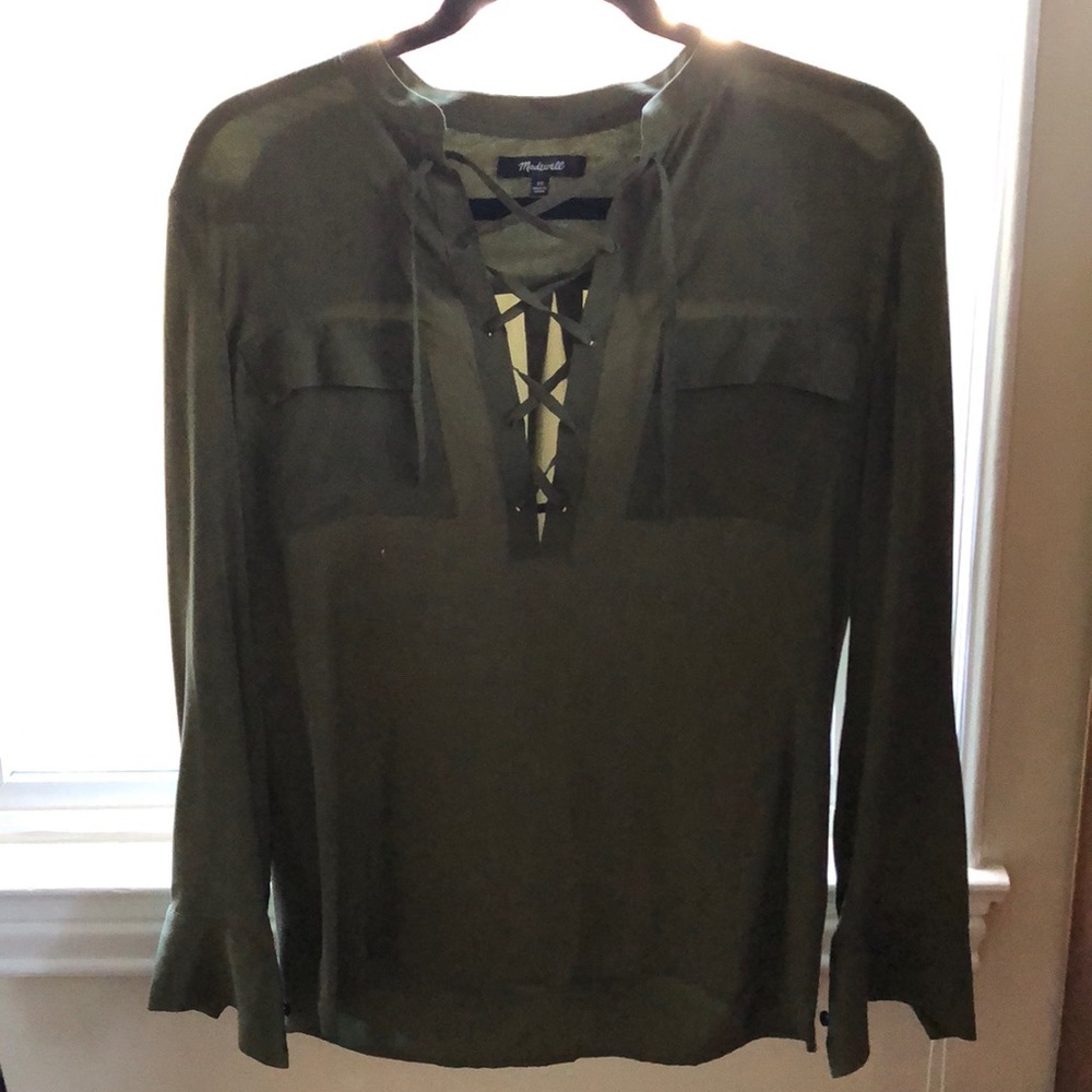 Madewell Silk top